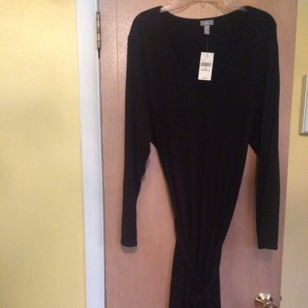 NWT J.Jill black dress, 2X